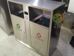 户外市政街道分类不锈钢垃圾箱