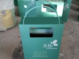 深圳天街购物街区定制手提袋钢制垃圾桶