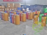 室内商用不锈钢三分类垃圾桶使用场景