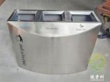 三分类直投口不锈钢垃圾桶定制化设计赋能现代空间升级