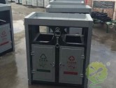 市政仿大理石玻璃钢垃圾桶