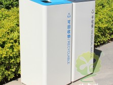 室内喷塑不锈钢分类垃圾桶
