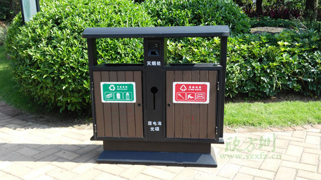 广西高档房地产业采购的钢木垃圾桶