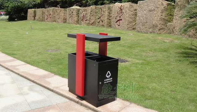 珠海北师大采购钢制烤漆垃圾桶 珠海北师大采购钢制烤漆垃圾桶