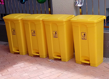 120升医用塑料垃圾桶制造商主图