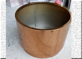 室外电镀土豪金不锈钢花盆主图