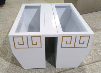 户外街道护栏烤漆不锈钢花箱主图