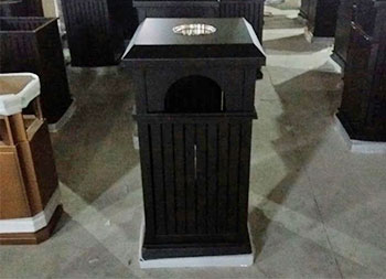 物业小区户外方形钢制果皮箱主图