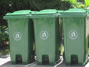 小区塑料垃圾桶主图